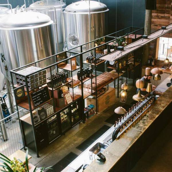 a kitchen filled with lots of counter space