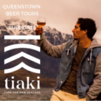 a man holding a sign